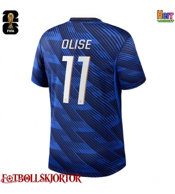 Frankrike Michael Olise #11 Hemmatröja VM 2026 Kortärmad